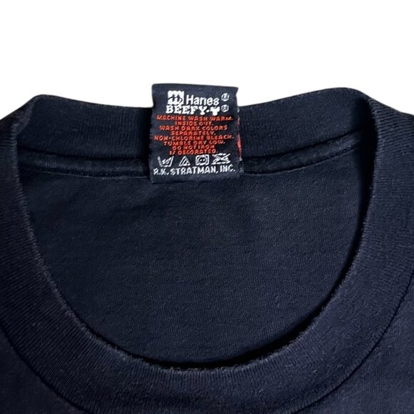 Vintage 1990s Harley-Davidson R.L. Stratman T-Shirt‎ XL Eagle Aspen Valley CO US - Picture 9 of 10